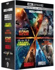 Godzilla + Godzilla : Roi des monstres + Kong : Skull Island + Godzilla vs Kong