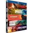 MonsterVerse - Godzilla/Kong - 5 films : Godzilla + Godzilla : Roi des monstres