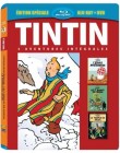 Tintin - 3 aventures - Vol. 4 : 7 boules de Cristal + Le Temple du soleil + L'Et